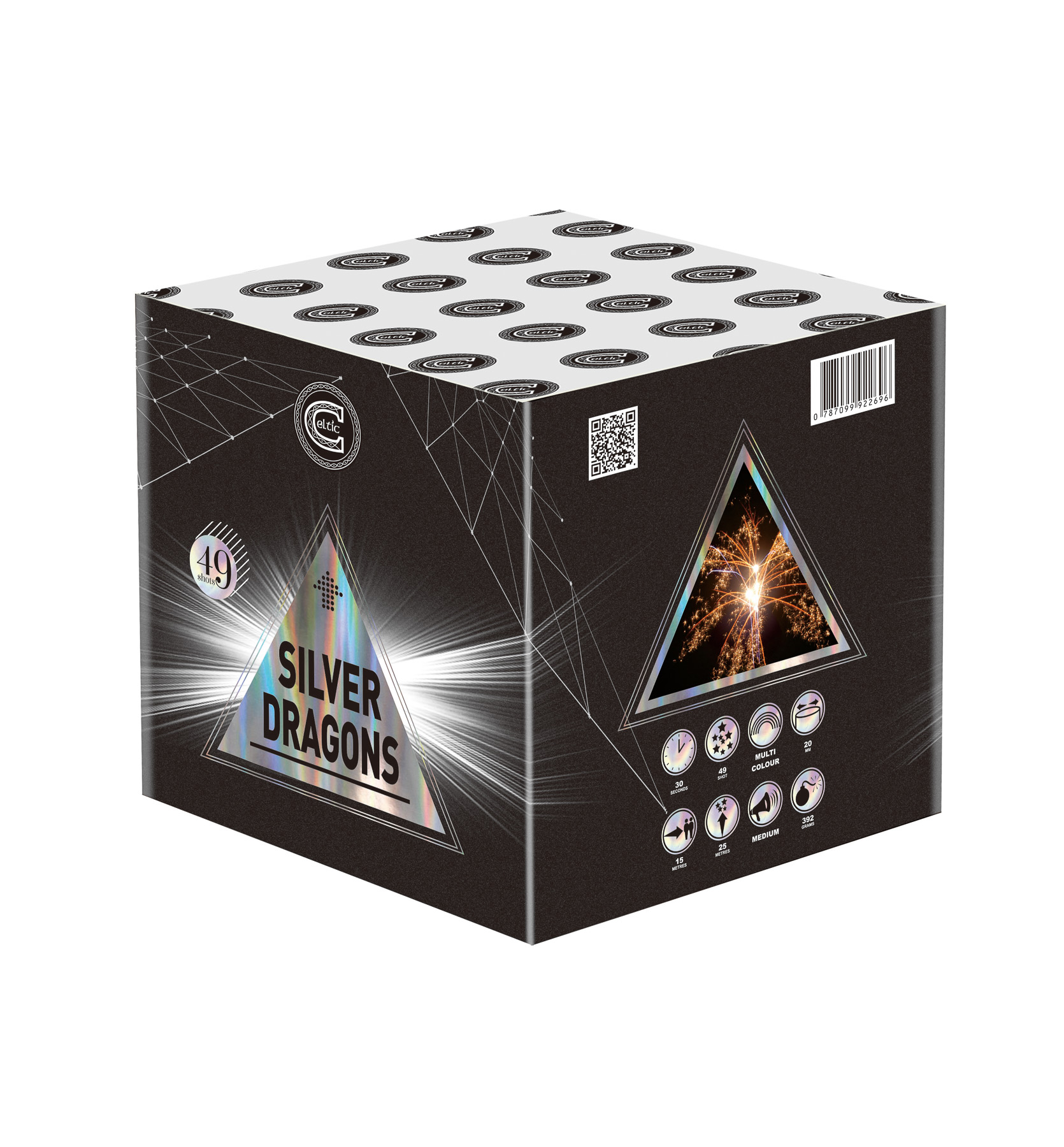 Silver Dragons 49 Shot Cake